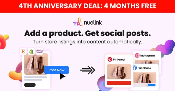 Add a product. Get social posts.