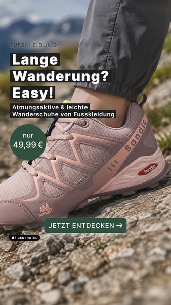 Top Wanderschuh für 49,99 € sichern!