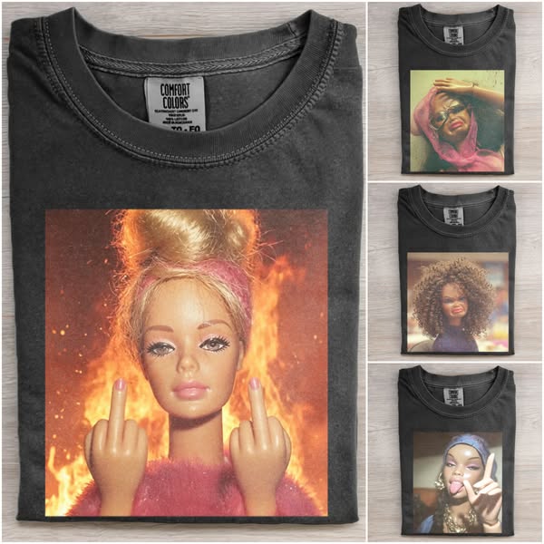 Funny Doll Tees.