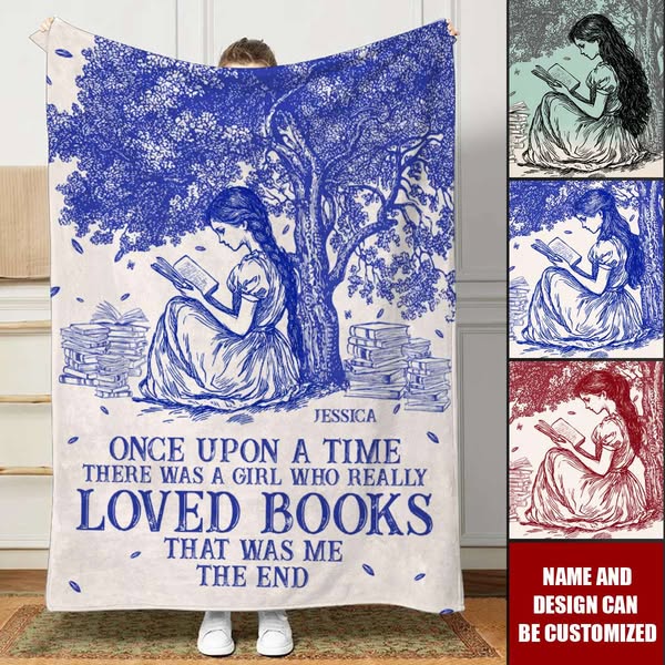 Once Upon A Time Chinoiserie Toile De Jouy - Personalized Blanket