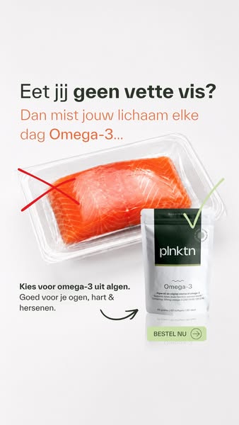 Omega-3 uit algen, zonder vis