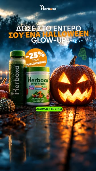 25% ΕΚΠΤΩΣΗ με HALLOWEEN25.
