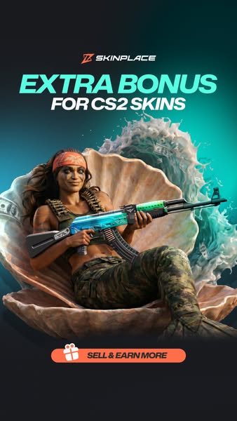 SkinPlace is the ultimate CS2 marketplace. No hidden fees, 10+ payout options & instant cash out