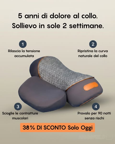 Sollievo dal dolore cervicale