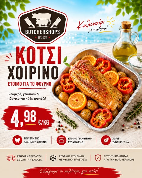Έτοιμο για ψήσιμο