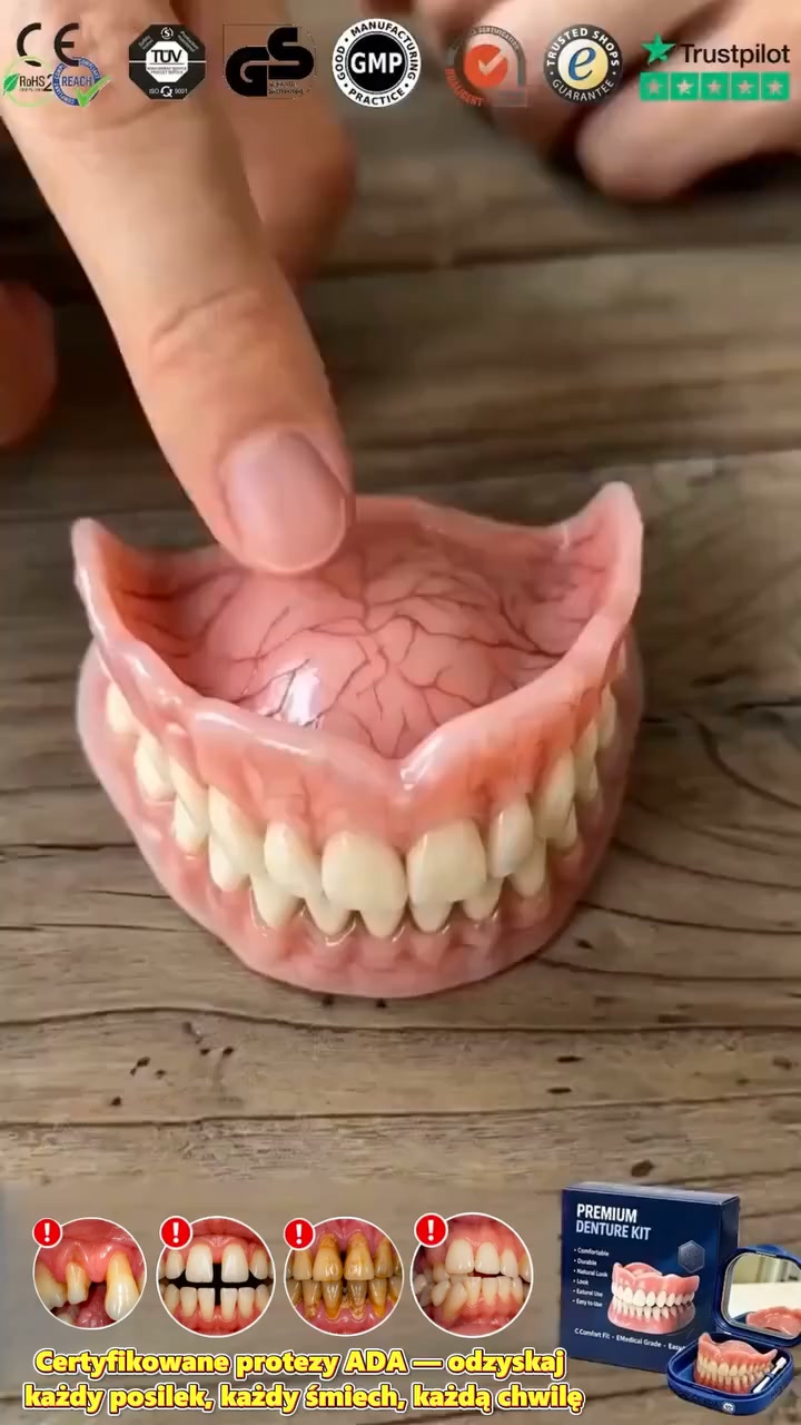 Zamiast 8000 zł u dentysty... Założyłam to w 3 minuty w domu!