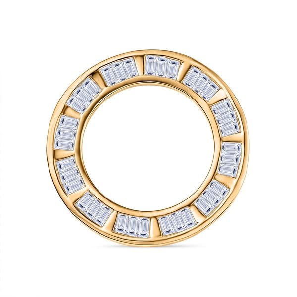 LUXURIANT DIAMOND - Lab Grown Diamant VS-EF IGI zertifiziert Anhänger 950 Platin ca. 1.00 ct