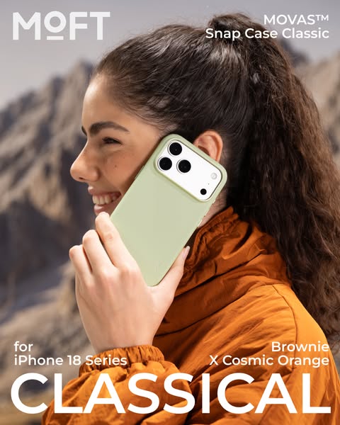 Snap Case MOVAS™ für iPhone 18 Pro und Pro Max - MagSafe kompatibel