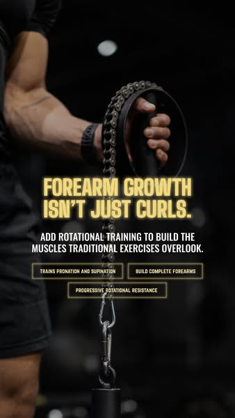 Grow your forearms