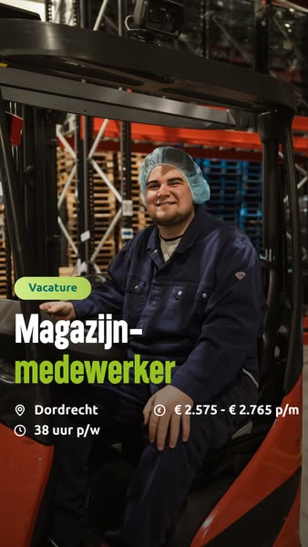 Vacature: Magazijnmedewerker