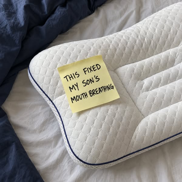 If your child breathes through their mouth at night