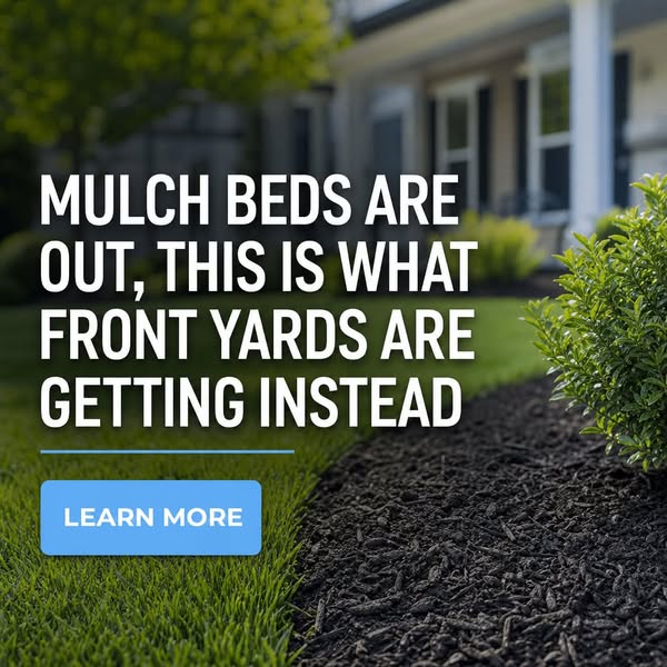 Modern Front Yard Alternatives to Mulch Beds