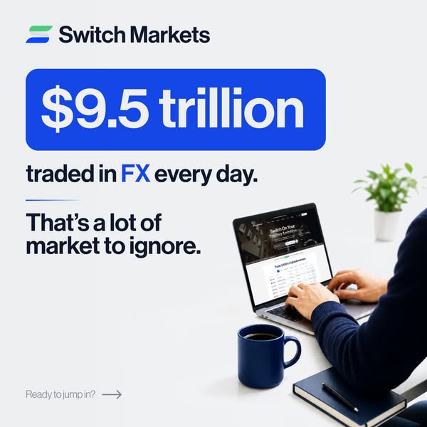 Switch Markets - Regulated Forex Broker - 0.0 Spreads