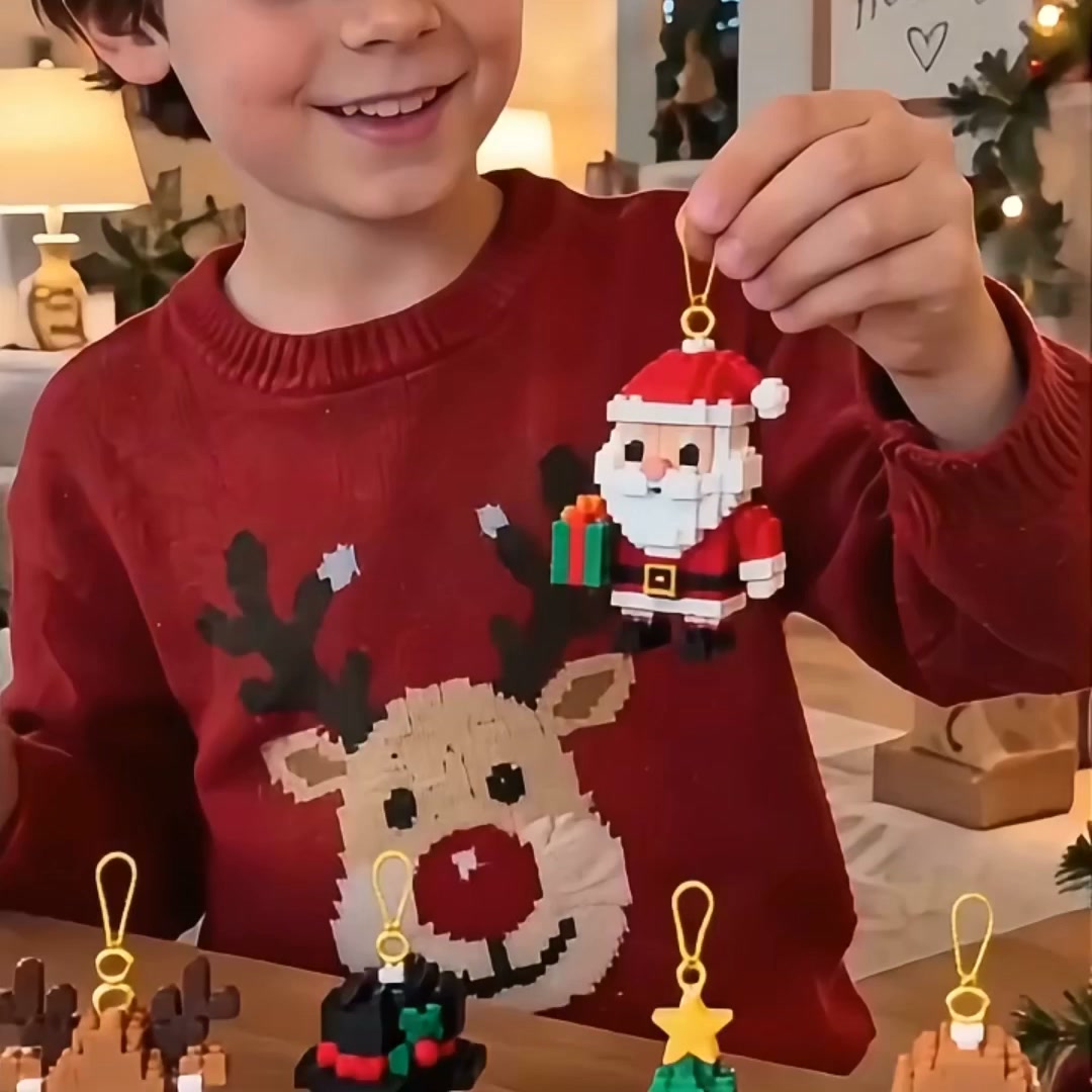 Christmas Build adventskalender met bouwbare kerstfiguren