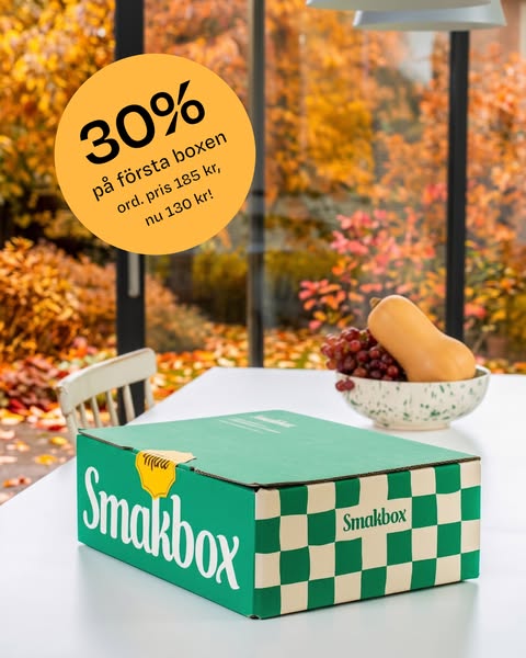 NYHET! Smakbox Mini är här