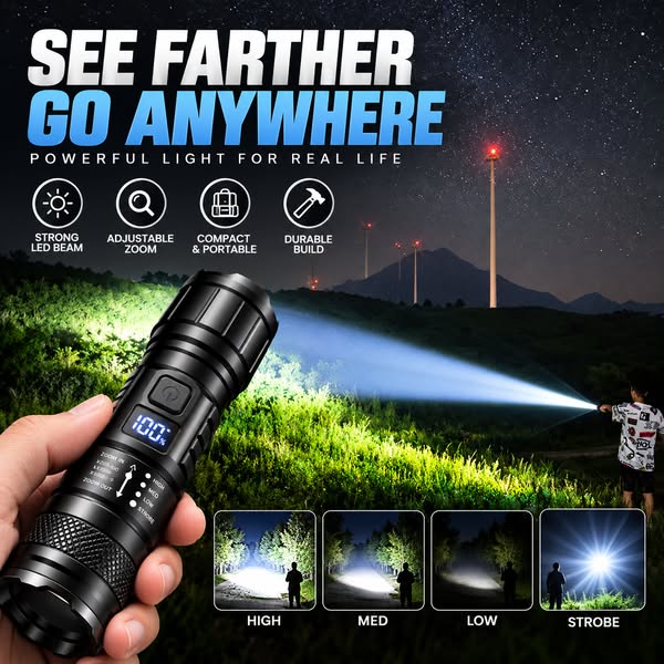 Bright Light. Compact Design. Ready for Anywhere.