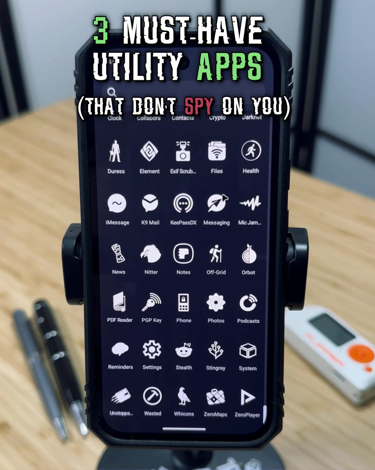 Zero Trace Phone