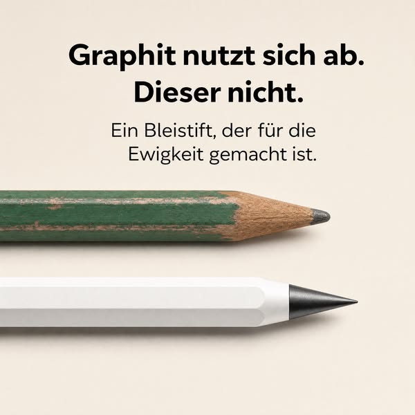 Verabschieden Sie sich von Einweg-Bleistiften
