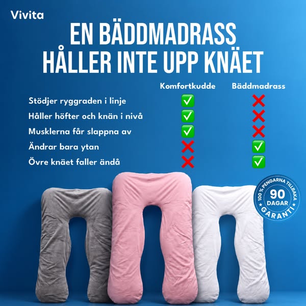 Komfortkudden är nu på rea!