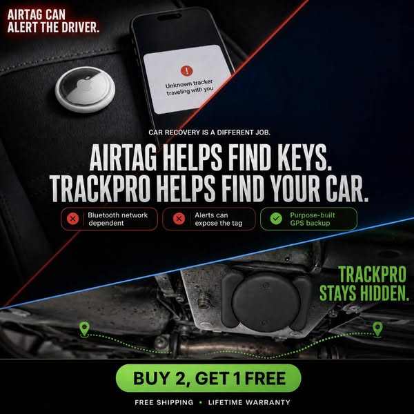 Why car thieves are actually glad you bought an AirTag...