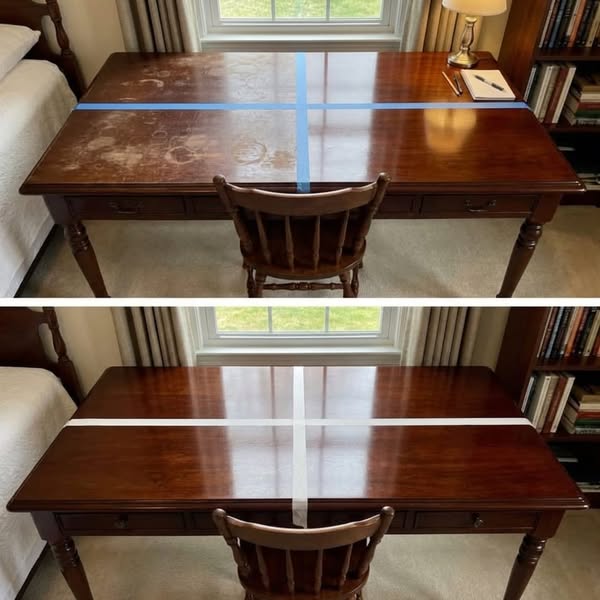 Try THIS for scratches on wood