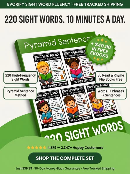 Where Sight Words Finally Start To Stick