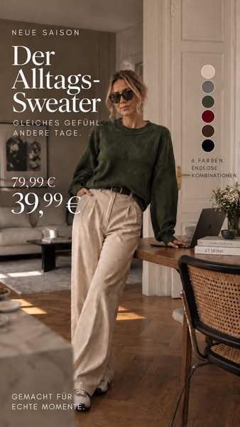 Dein neuer Lieblingspullover für den Herbst