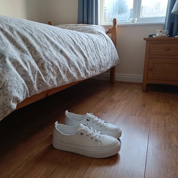 The shoes that fit at nine AND at four