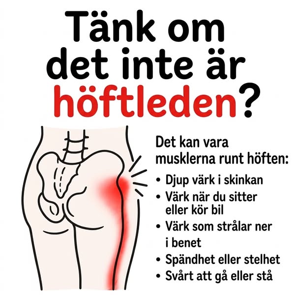 Ont i höften? Läs det här.