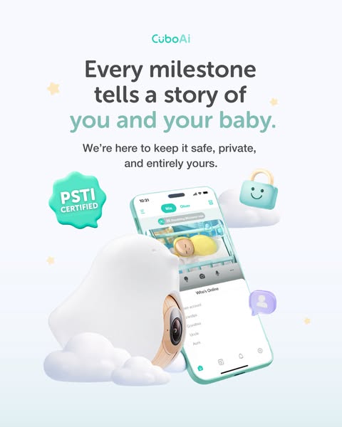 CuboAi | Proactive AI for Baby's Sleep, Safety, Health, and Memories