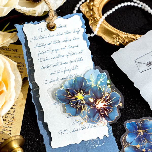 Gilded Bloom Stickers