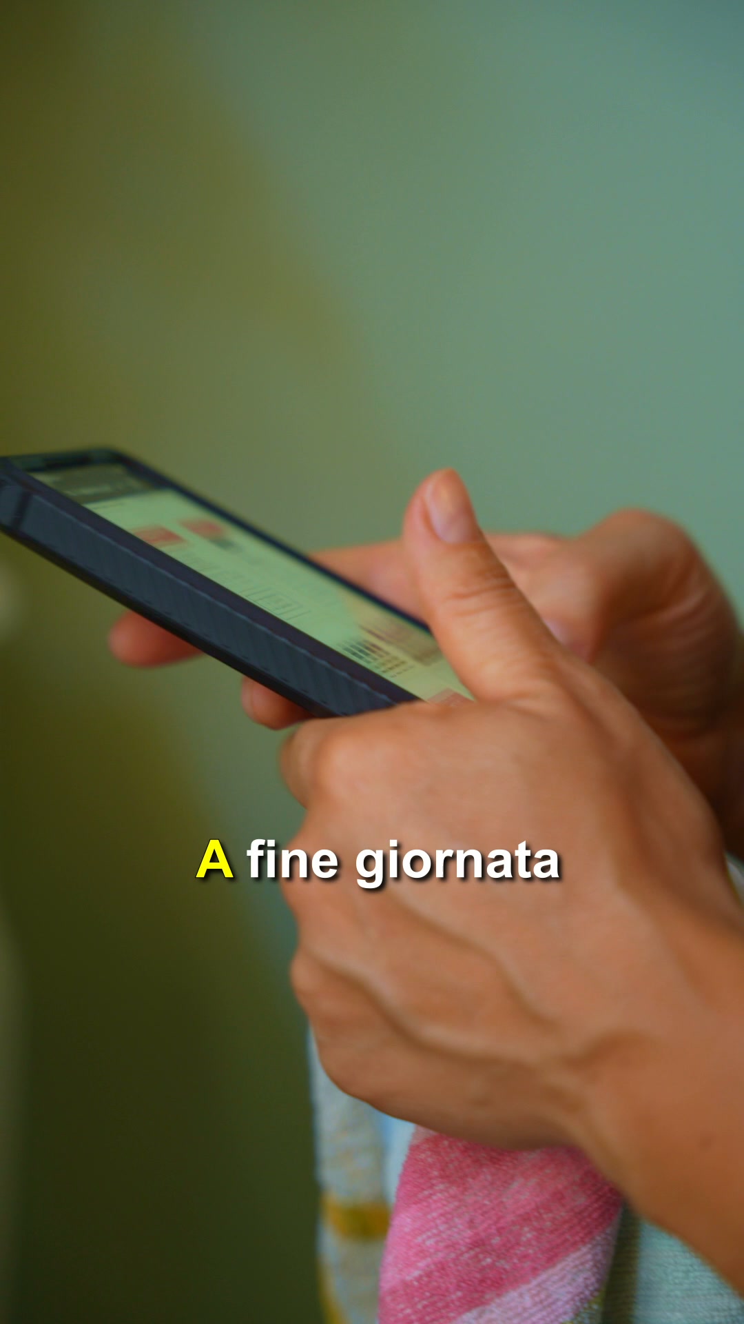 Un rituale che non sia il telefono