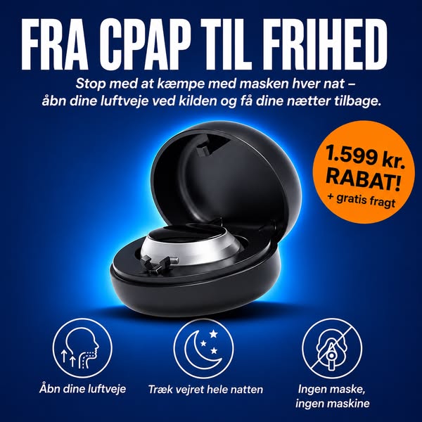 Drop CPAP for altid