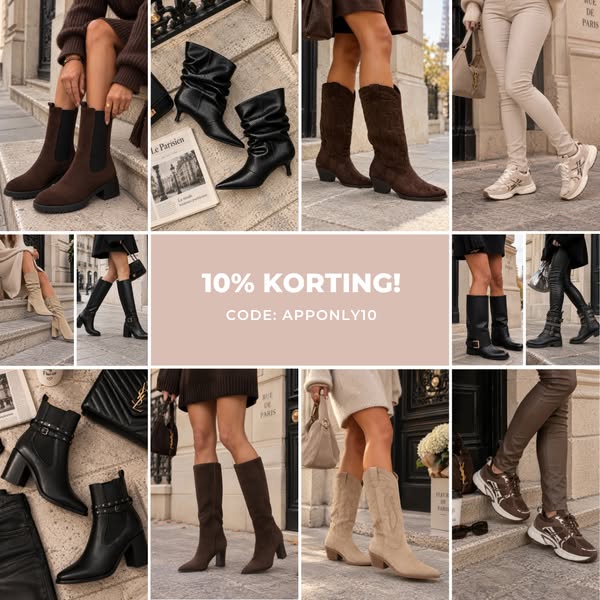 10% KORTING OP ALLES via de APP!