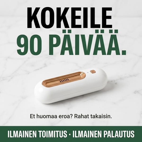 Kokeile 90 päivää. Jos et huomaa eroa, saat rahat takaisin.