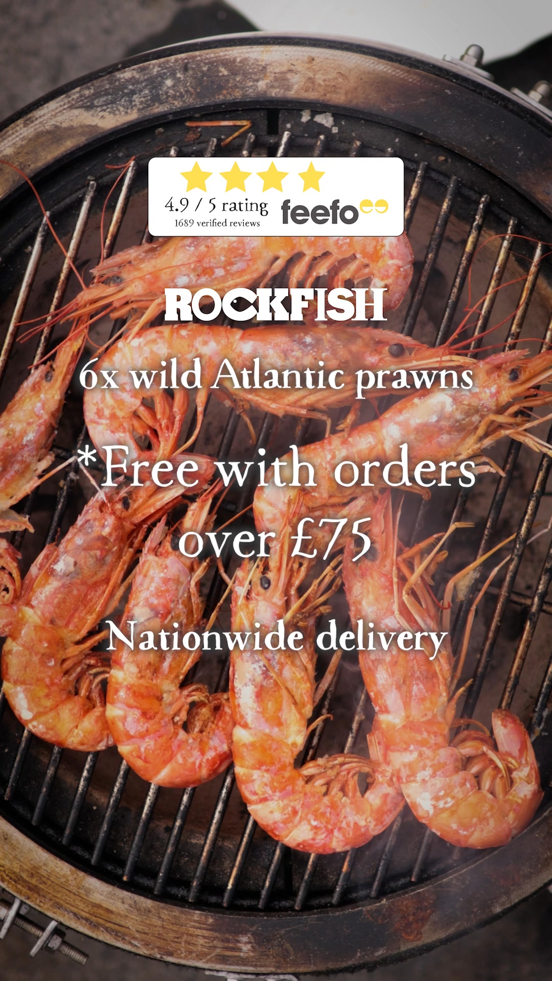 *Free wild prawns today