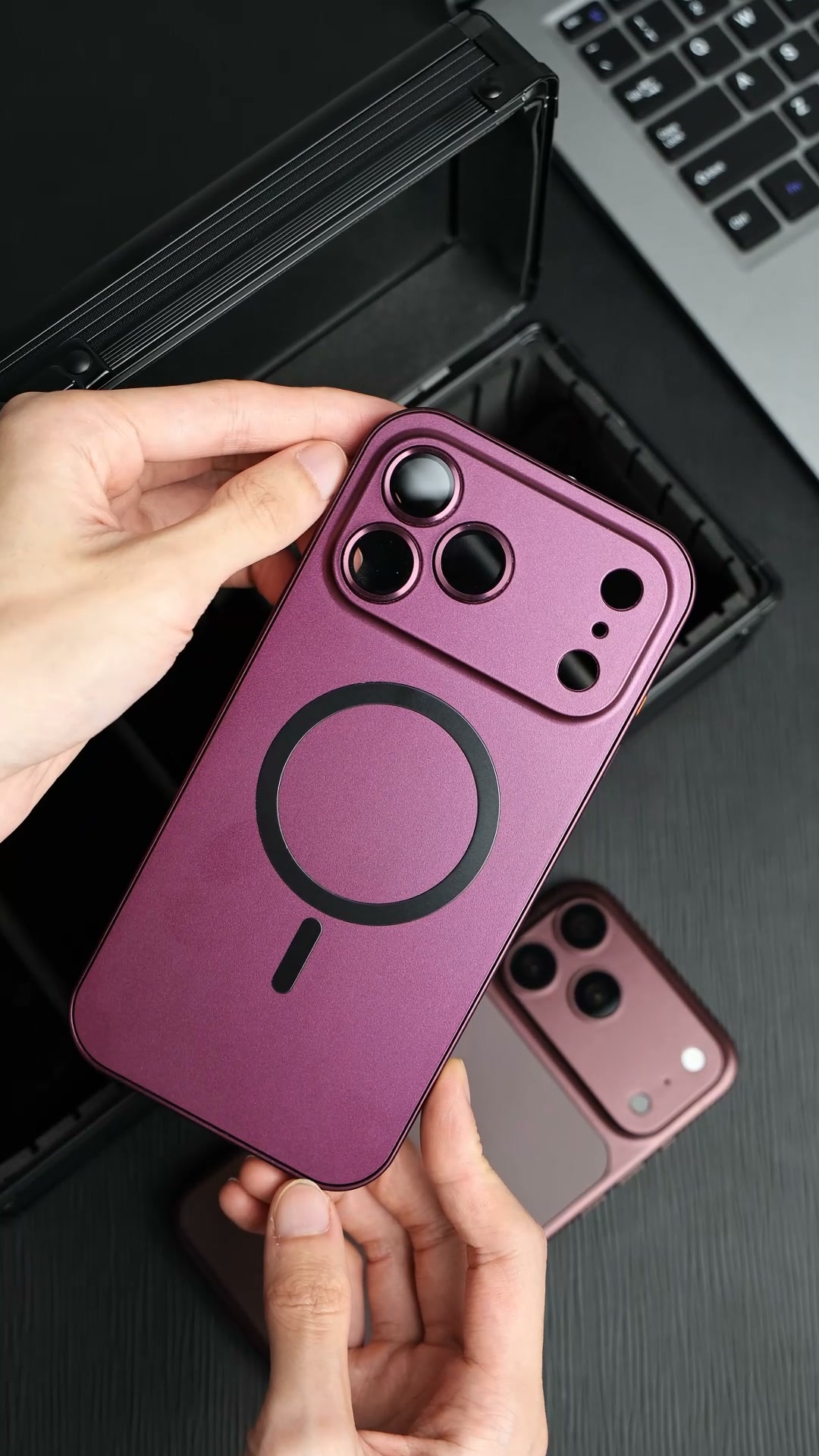 Sleek Metallic Style for iPhone 18 Series.