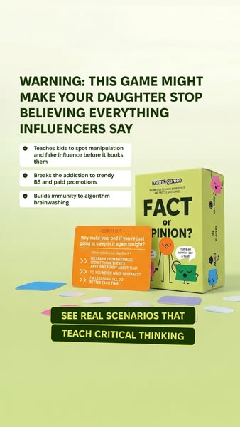 NEW! FACT or OPINION? is now available to order