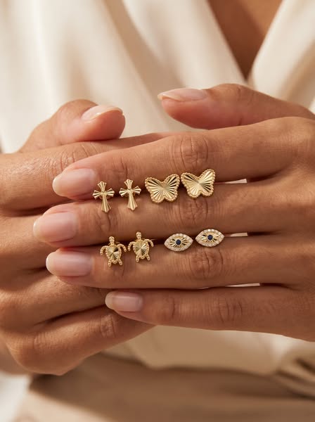 Stud Earrings