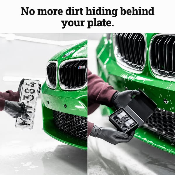 Pop License Plates in SECONDS