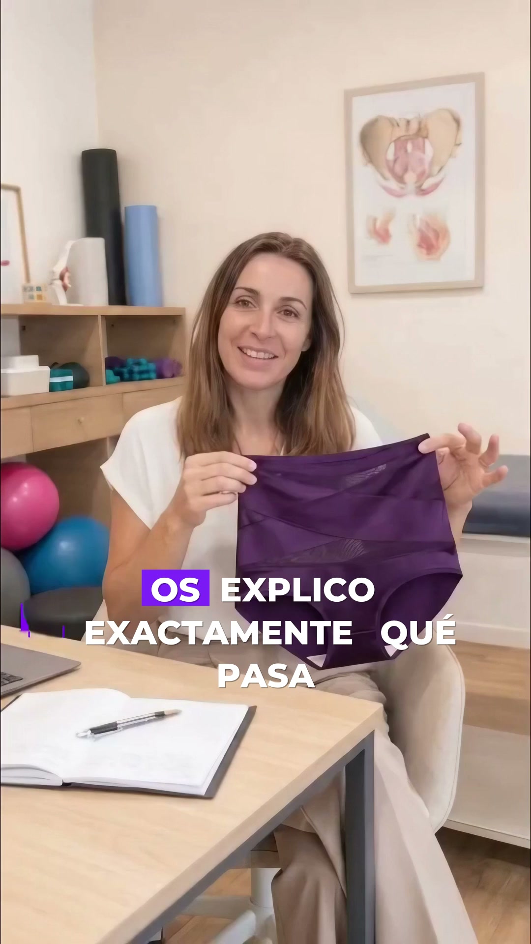 No es grasa. Es un músculo separado.