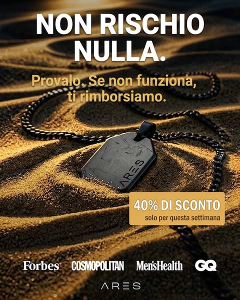 SCONTO DEL 40% OGGI!