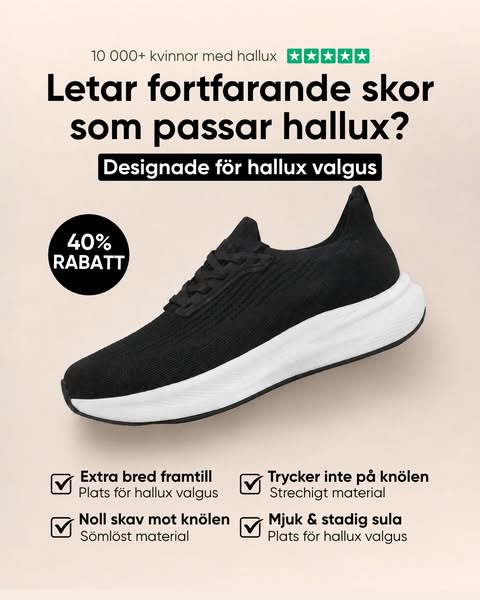 Spara 40% + fri frakt idag!