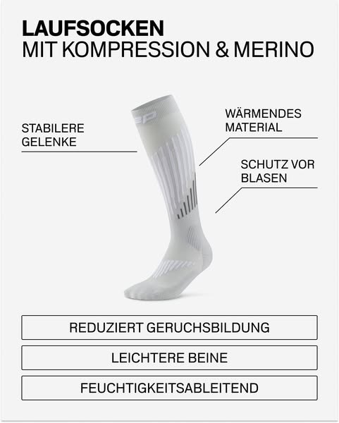Kompression trifft auf Merino