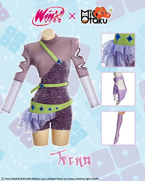 Winx Club Costume - Anime Cosplay and Fantasy Outfits