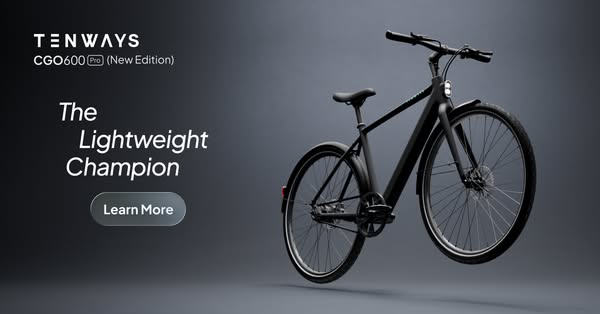 Ride light. Go further.