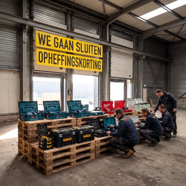 Executieverkoop tot 60% korting