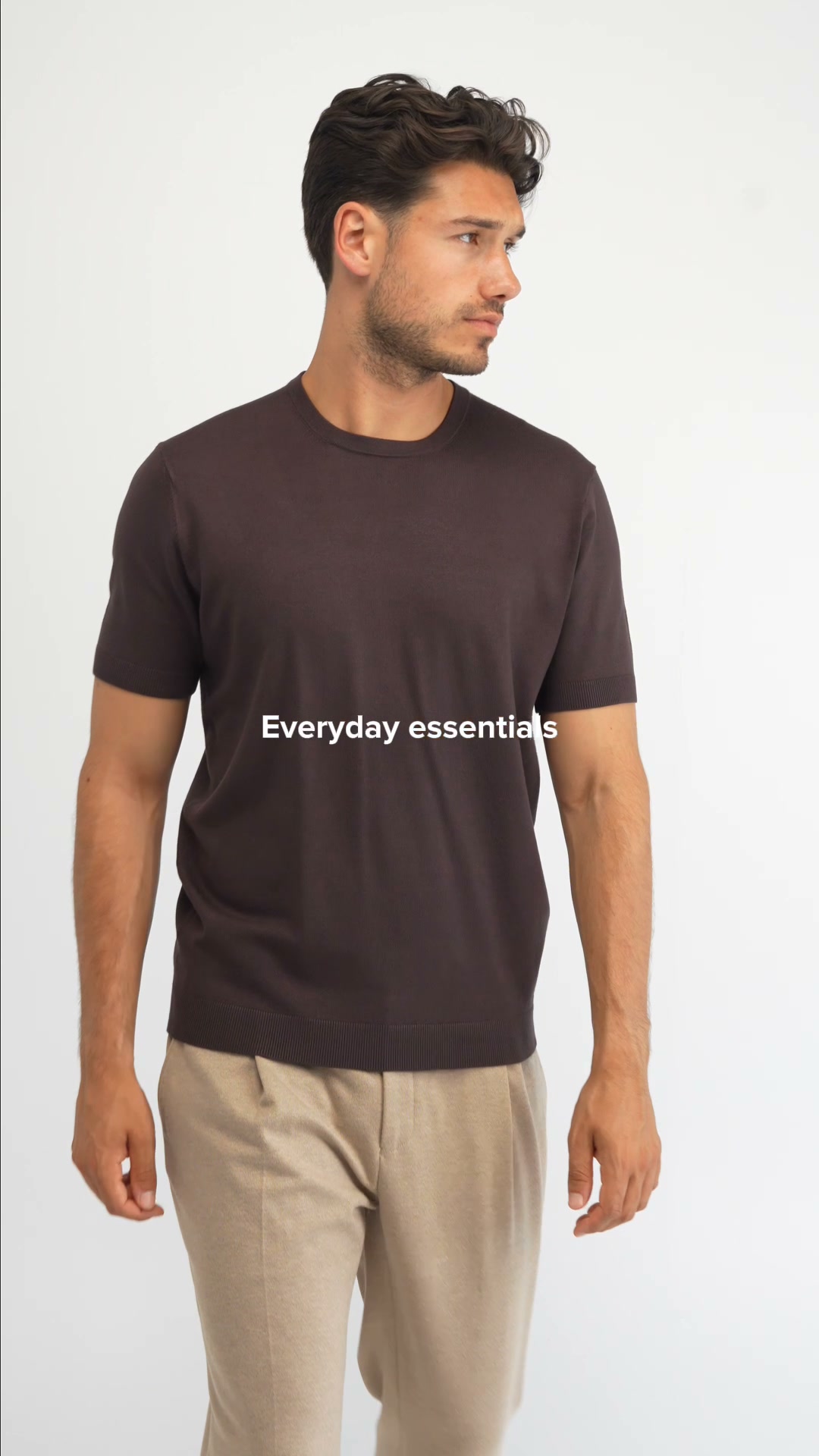 Nieuw: Luxe Knitted T-shirt