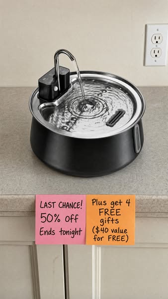 The #1 Vet Recommended Cat Fountain
