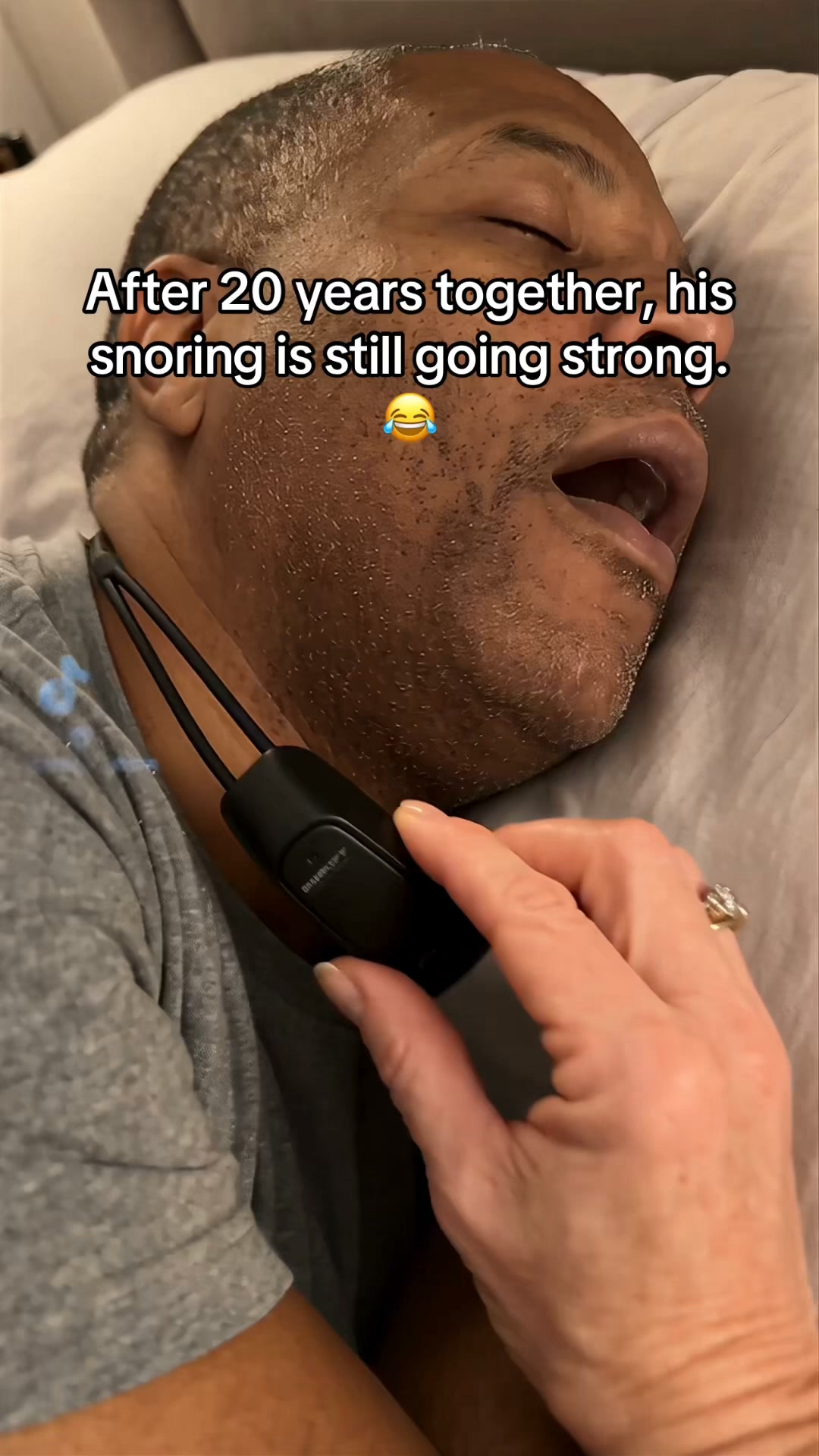 Snoring Support Neck Wearable